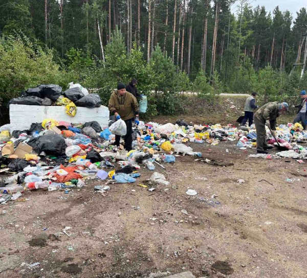 В Республике Бурятия благодаря вмешательству природоохранной прокуратуры ликвидирована крупная свалка отходов.