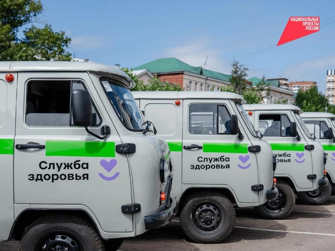 Медорганизации Бурятии получили 26 новых автомобилей.