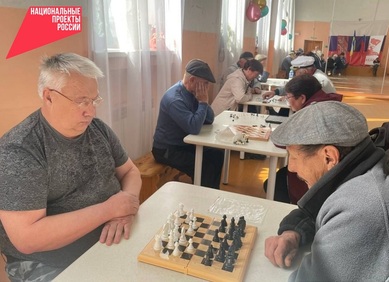 Старшее поколение посёлка Наушки провели спортивные соревнования!.