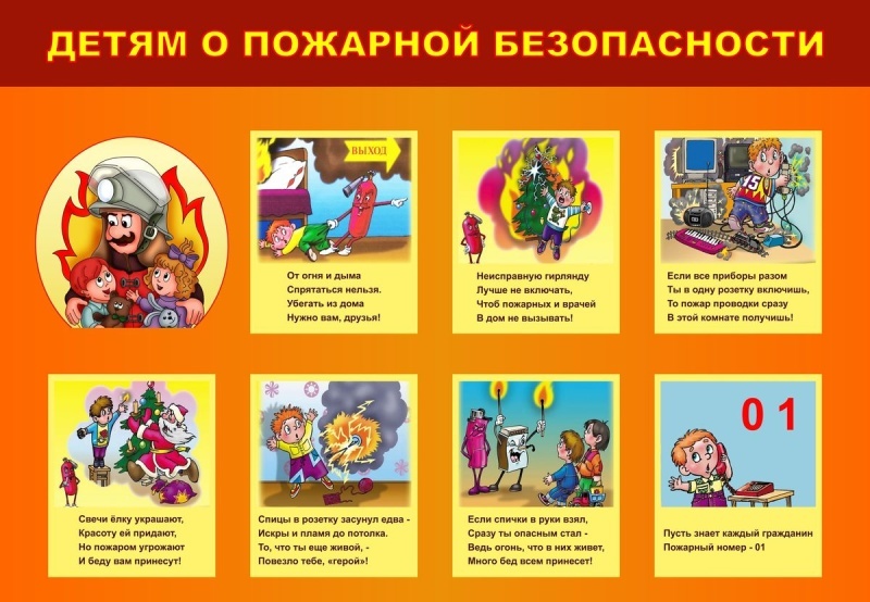 Правила пожарной безопасности для маленьких!.